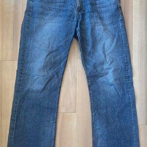 Guess Men's Relaxed Fit Blue Jeans Size 34